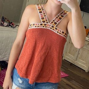 Embroidered Madewell Tank
